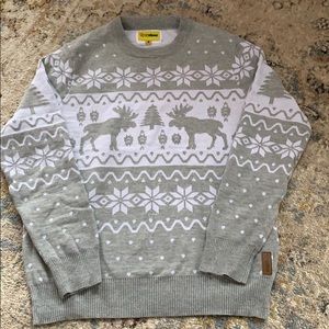 Men’s Christmas sweater size XL EUC